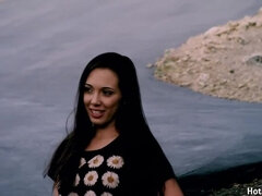 Lesbian Officer Lily uses Strap-on Dildo Efficiently!