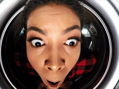 Maya Farell and Aften Opal share rock hard cock