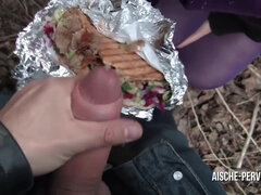 PERVERS! - Public Anal fr Sperma Dner