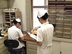 Asiatica, Pompino, Sborrata, Capellona, Giapponese, Lingerie, Infermiera, Tette