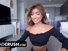 Stepdad's big cock is too good for Filipina stepdaughter's tight ass - DadCrush