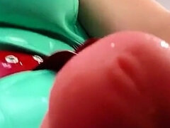 Amateur, Brunette brune, Femme dominatrice, Latex, Mère que j'aimerais baiser, Solo, Strapon