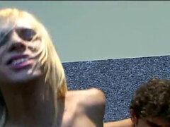 Anál, Velké péro, Blondýna, Spodní prádlo, Shemale