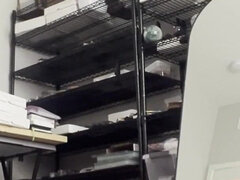 18, Amatør, Vakker, Europeisk, Milf, Naken, Rødtopp, Alene