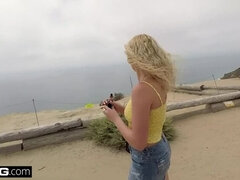 18 jaar, Strand, Blond, Pijpbeurt, Universiteit, Hd, Openbaar, Roken
