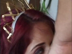 Αμερικάνος, Όμορφη, Μελαχροινή, Σκληρό, Ηδ, Νάνος, Κοκκινομάλα, Ξυρισμένη