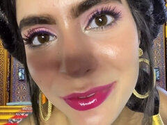 아마추어, 아랍, 흑갈색 머리, 댄싱, Hd, 이탈리아인, 셀카