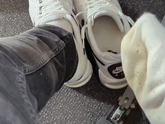 Amateur, Couple, Tir de sperme, Pieds, Fétiche des pieds, Homosexuelle, Allemand