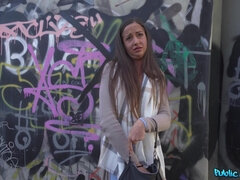 Boquete, Morena, Vestidas, Ao ar livre cartaz de rua outdoor, Pontos de vista, Russoa