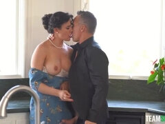 Brunette, Hd, Lærer, Trekant