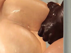 3d, アフリカ人, デカチン, 黒人, 茶髪の