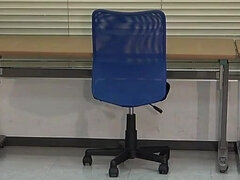 Asiatique, Face assise, Femme dominatrice, Humiliation, Japonaise, Lingerie, Bureau