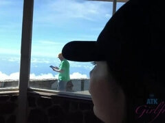 Amatør, Asiater, Strand, Stor rumpe, Brunette, Hd, Utendørs, Barbert