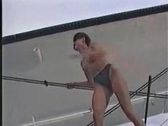 In den arsch, Tussi, Blasen, Braunhaarige, Gruppe, Hardcore, Ungarisch, Vintage