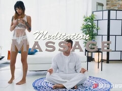 Meditation, Massage, Oil, Tits