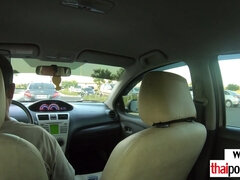 Leie, Asiatisch, Blasen, Braunhaarige, Schwanz, Zierlich, Dürr, Thai