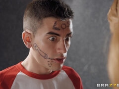 Babe, Kukk suging, Barmfager, Gal, Raseblandet, Slikking, Fitte, Ridning