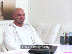 Amatør, Pik sutte, Hundestilling, Kvinde, Håndjob, Kontor