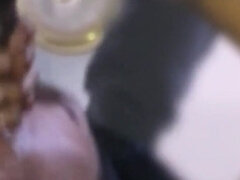 Sloppy Two Hand Cock Sucking. Sucked All of His Cum