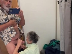 Amatör, Amerikansk, Avsugning, Par, Sperma shot, Europeisk, Ansiktsbehandling, Granny