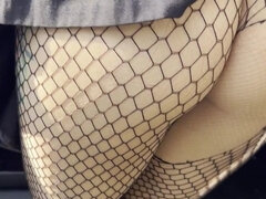 Amatööri, Aasialainen, Perse, Auto, Hame, Soolo