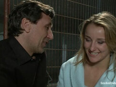 Røv, Bondage disciplin sadomasochisme, Pik sutte, Kvinde, Fetish, Ydmidelse, Slave, Bryster