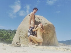 Hiding in the Beach in Rio De Janeiro