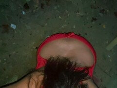 Amatoriale, Zia, Culo grosso, Pompino, Coppia, Indiana, Lingerie, Succhiando