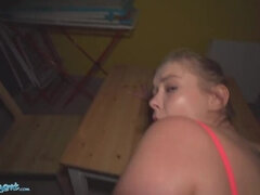 Pijpbeurt, Sperma shot, Vrouw, Natuurlijke tieten, Orgasme, Realiteit, Geschoren, Tieten likken