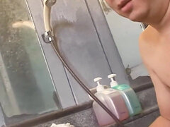 Aziatisch, Pijpbeurt, Schattig, Groepseks, Handbeurt, Japaans, Saunazaal, Tieten likken