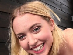 Chloe Couture sucks hard pecker in 69 position before getting laid