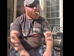 Testes gyönyörű hölgy, Döci, Meleg, Szőrös, Dohányzás