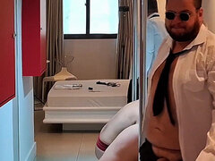 Motel Domination: Jobber Was Submissive to the Cop