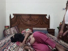 Horny Pathan Girl with Big Ass Fucks Herself with Cucumber in Pussy and Ass - Desi Homemade