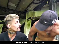 LatinLeche - Five Latin studs fuck at a birthday party