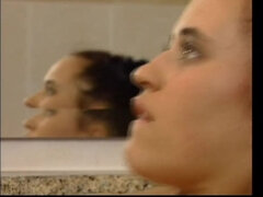 フェラチオ, 巨乳な, 下着, 自然山雀, レトロ, シャワー, オッパイの, ヴィンテージ
