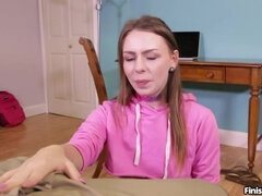 18 éves, Gesztenyebarna, Kézimunka, Hd, Faszverés, Nézőpont, Valóság, Tini