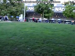 Culo, Pompino, Brunetta, Hd, Nudista, All'aperto, Pubblico, Figa