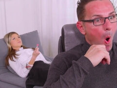 Gina Gerson gets hard deep fucking in the ass & mouth at doctor