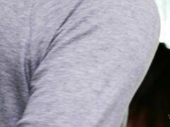 In den arsch, Arschlecken, Würgen, Handjob, Transfrau, Nass