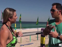 Brad Montana featuring Fernandinha Fernandez's big cock xxx