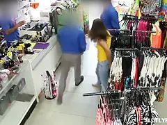 Hatalmas hátsó, Gesztenyebarna, Kutya póz, Hd, Farmernadrág, Természetes mellek, Iroda, Kukkoló