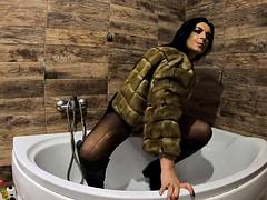 Amateur, Brunette brune, Fétiche, Masturbation, Mère que j'aimerais baiser, Collant