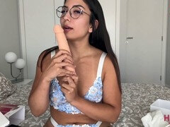 Obciąganie, Europejski, Bielizna, Masturbacja, Orgazm, Cipka, Uwiedziony, Solo