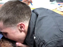 Ερασιτέχνης, Πρωκτικό, Μεγάλος πούτσος, Μαύρος, Μαύρος, Ομοφυλόφιλος, Διαφυλετικό, Γραφείο