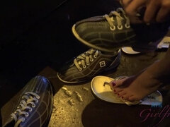 아마추어, 화장실, 지저분한, 랑제리, 팬티들, 보지, 면도된, 문신