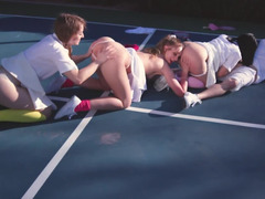 Zadek, Velký zadek, Velké péro, Černé, Kuřba, Kondom, Venku, Pička