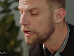 アナル, フェラチオ, ぽちゃ, イく瞬間, ダブル開発, 顔射, 馬乗り, 三人