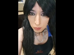 Sissy Crossdresser in Nice Dress