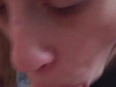 Amateur, Sucer une bite, Européenne, Fait maison, Petite femme, Pov, Maigrichonne, Nénés